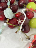 Ammos White Starfish Anklet