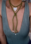Siren Heart Lariat Kette