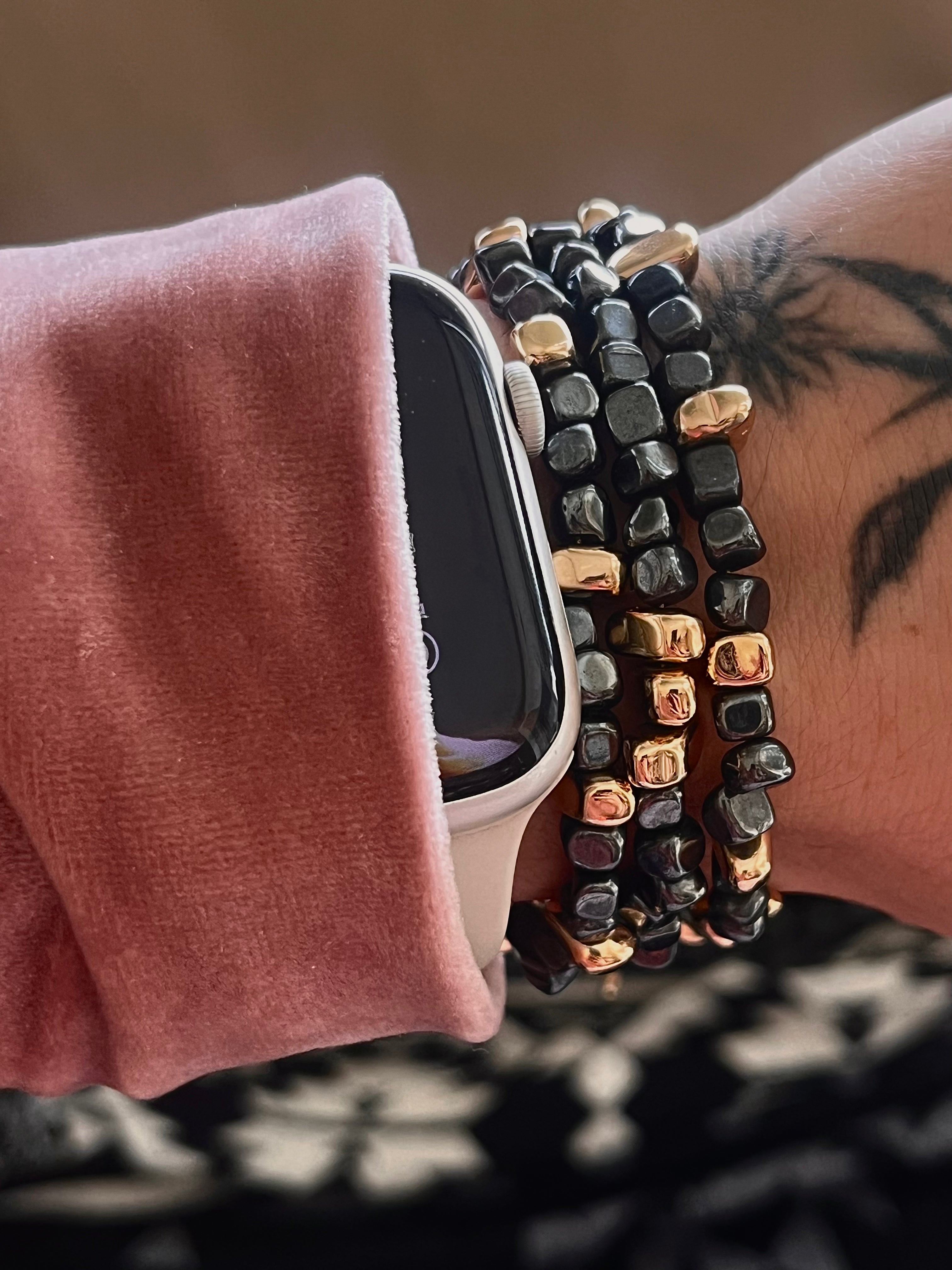 Midnight Unity Geometric Bracelet