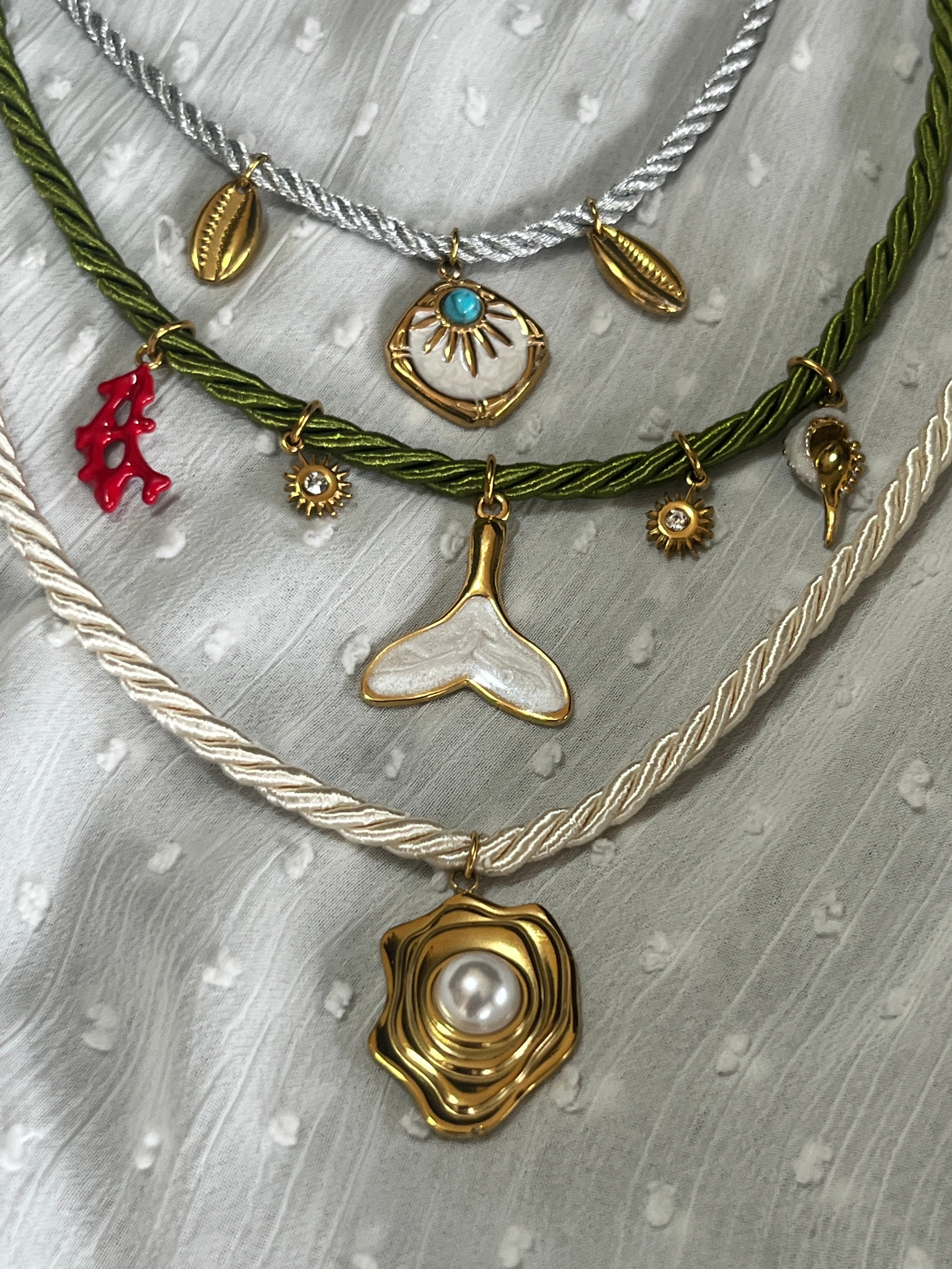 Golden Sand Pearl Cord