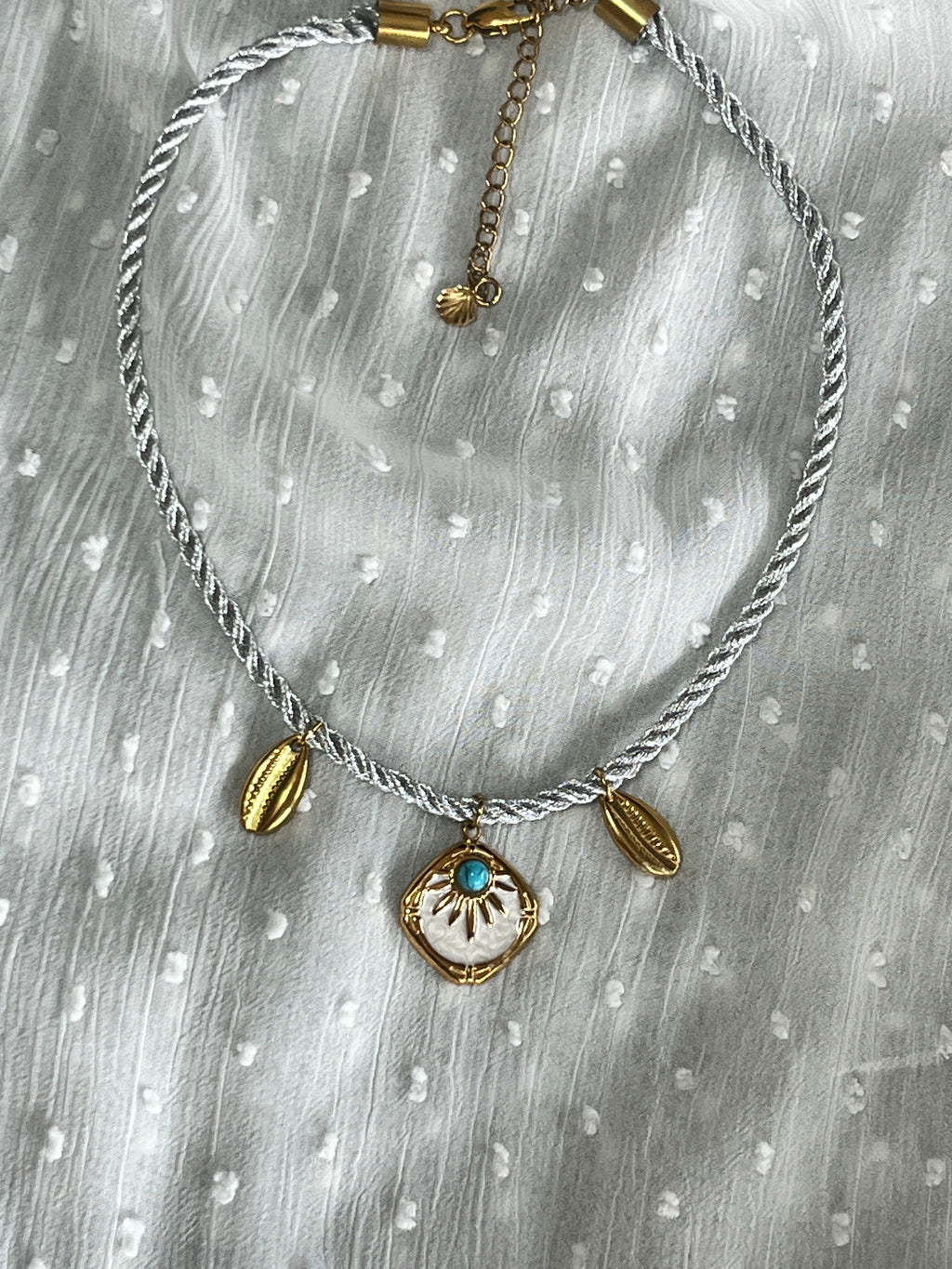 Silver Shell Cord
