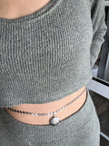 "Moonlit Shell" Waist Chain
