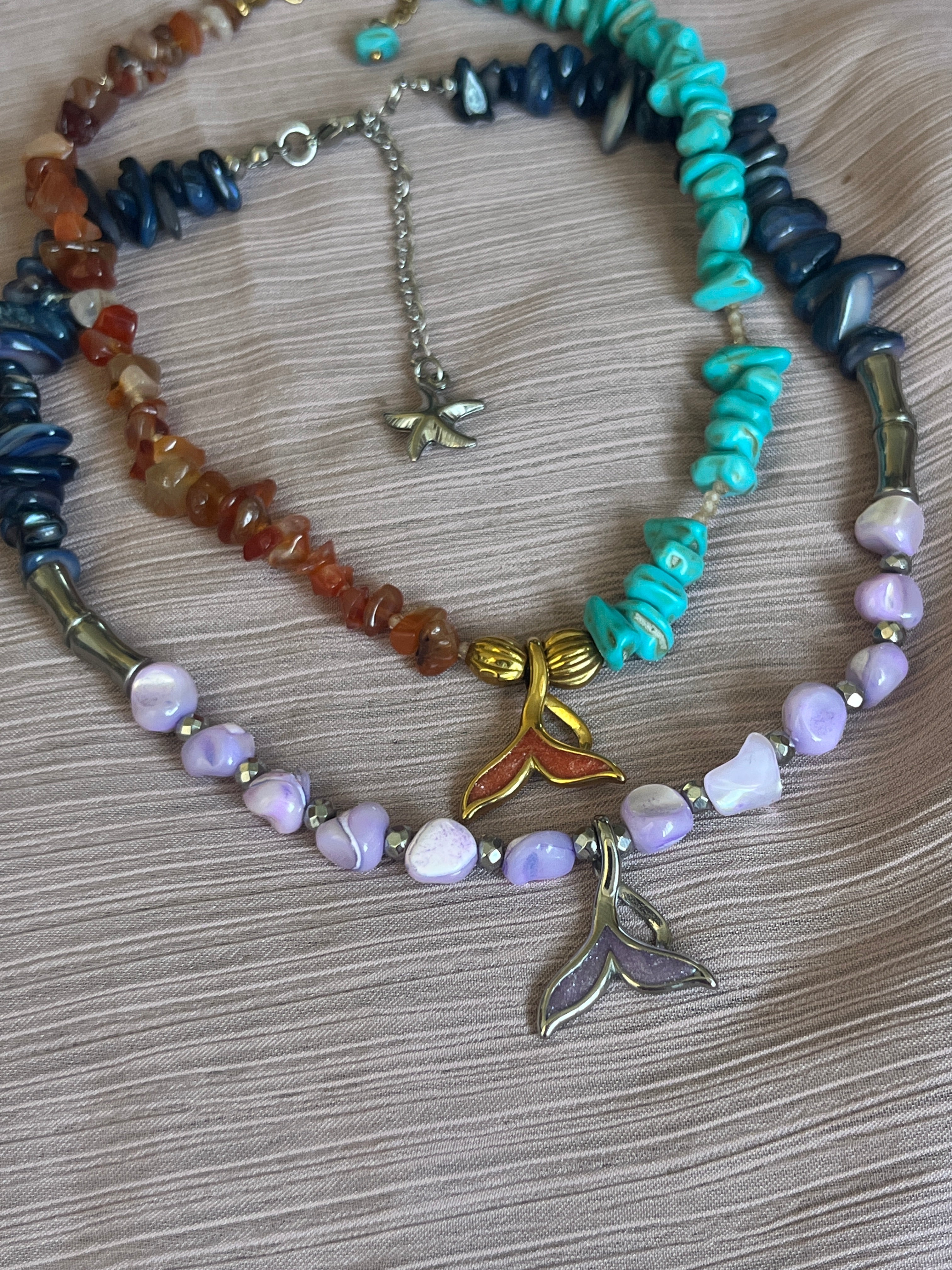 Midnight Siren Necklace - both colorways