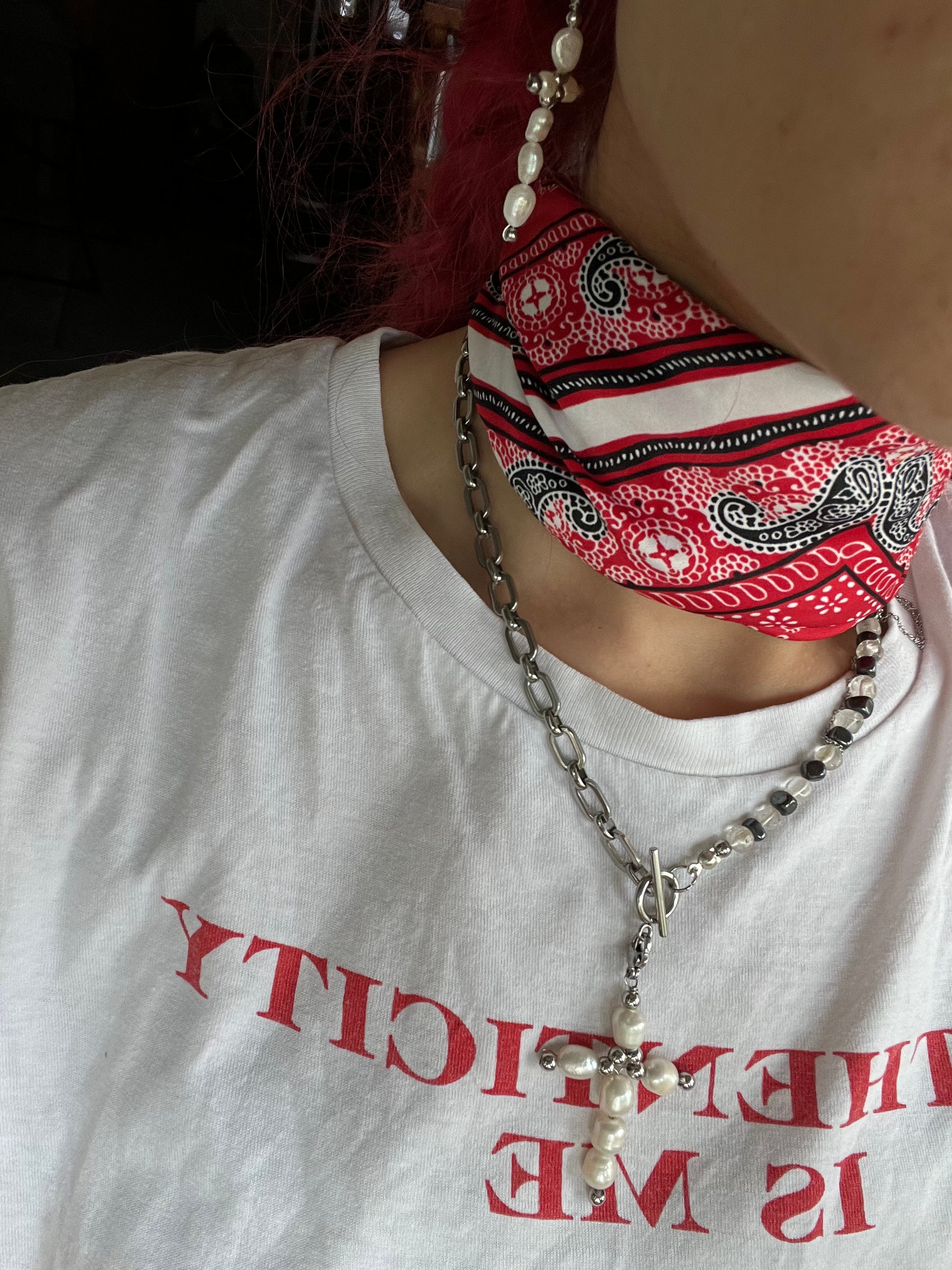 Σκουλαρίκια Holy Rebel με πέρλες σε σχήμα σταγόνας