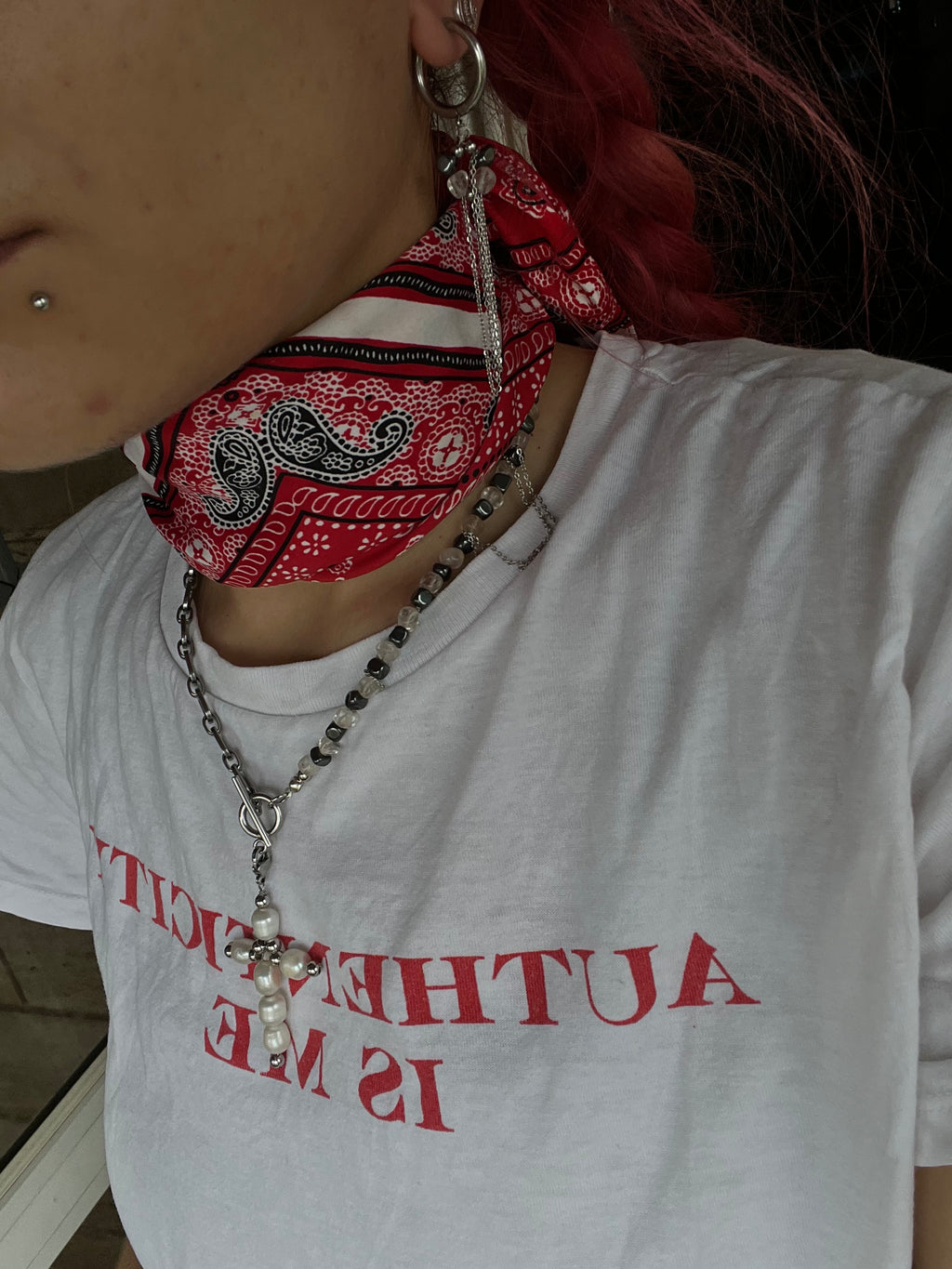 Σκουλαρίκια Holy Rebel με πέρλες σε σχήμα σταγόνας
