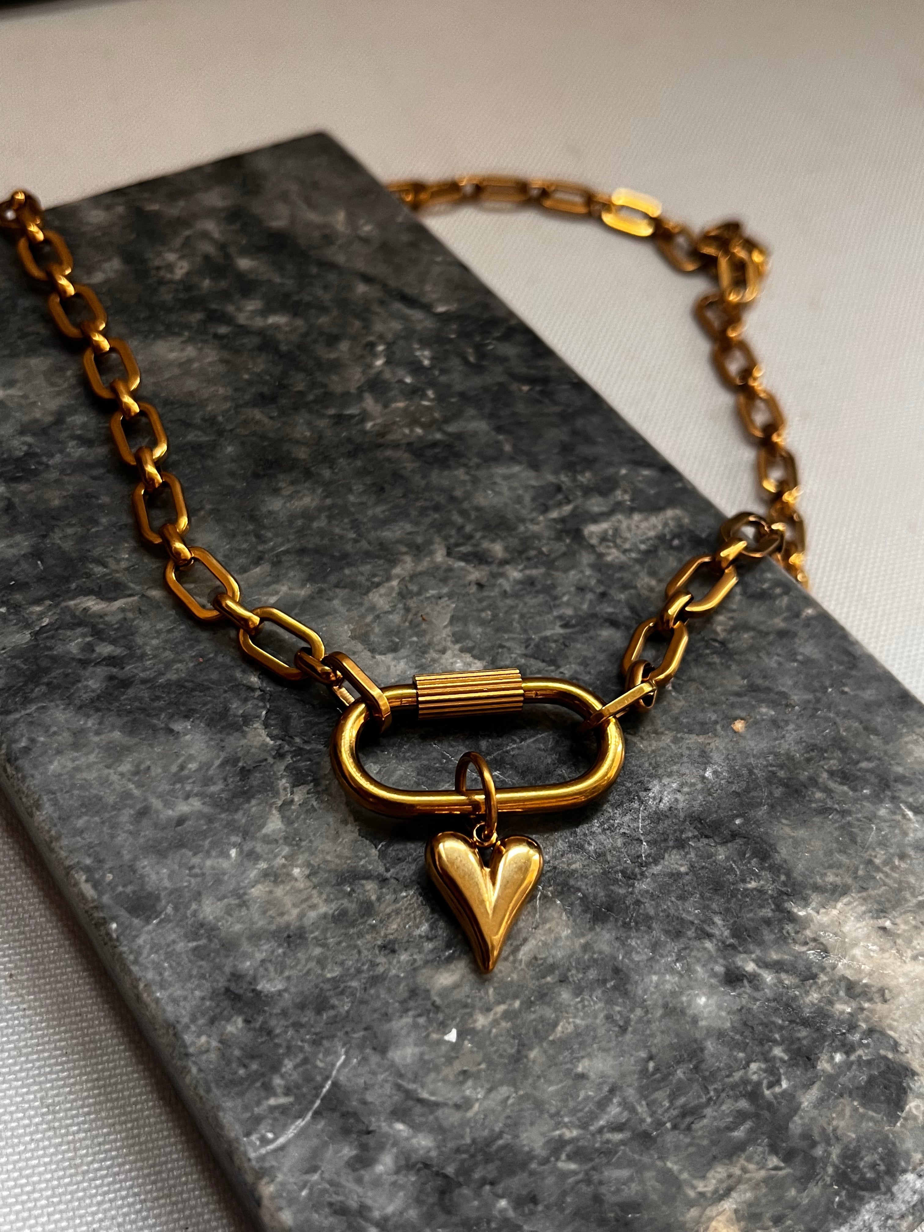 Κολιέ με συνδετήρες Eternal Heart