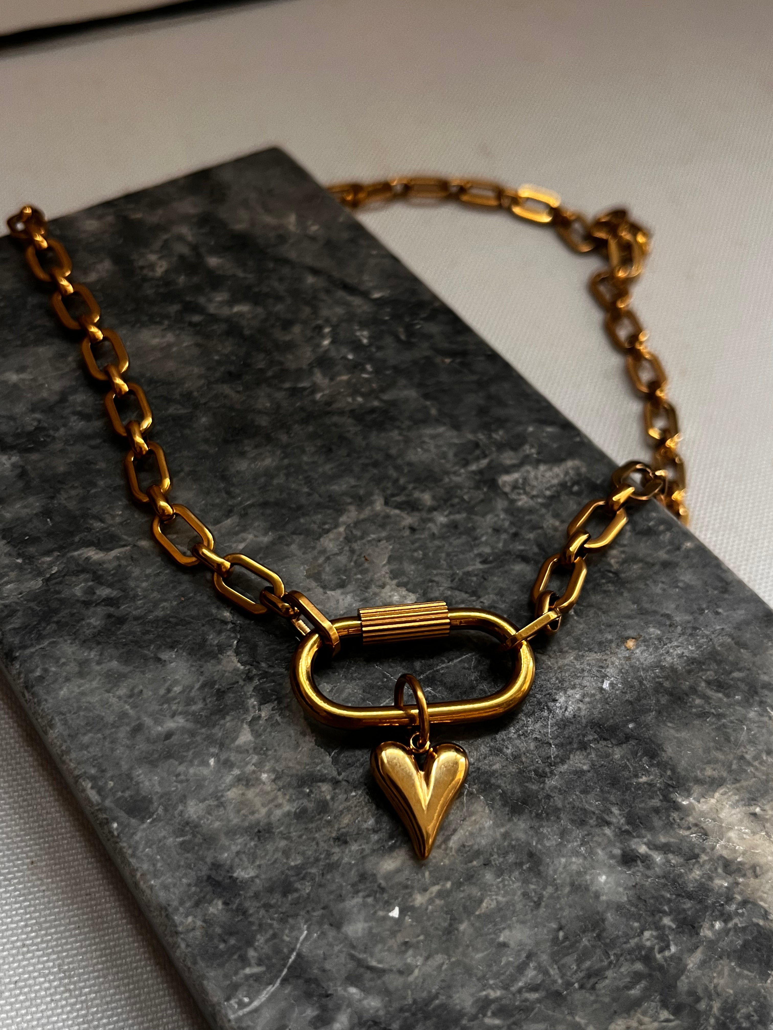 Κολιέ με συνδετήρες Eternal Heart