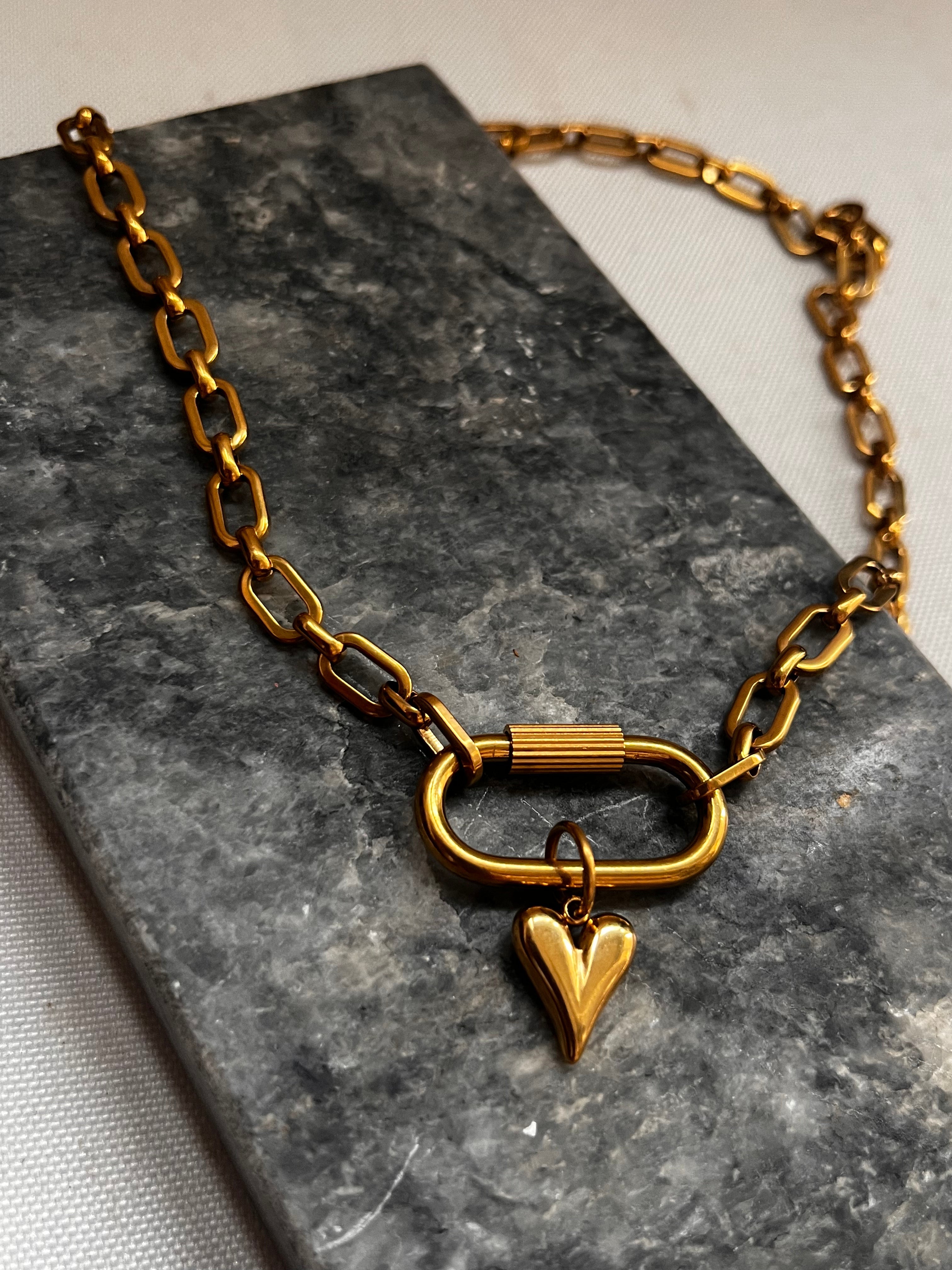 Κολιέ με συνδετήρες Eternal Heart