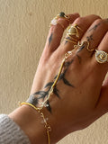 "Aegean Flow" Hand Chain | 100% Handcrafted