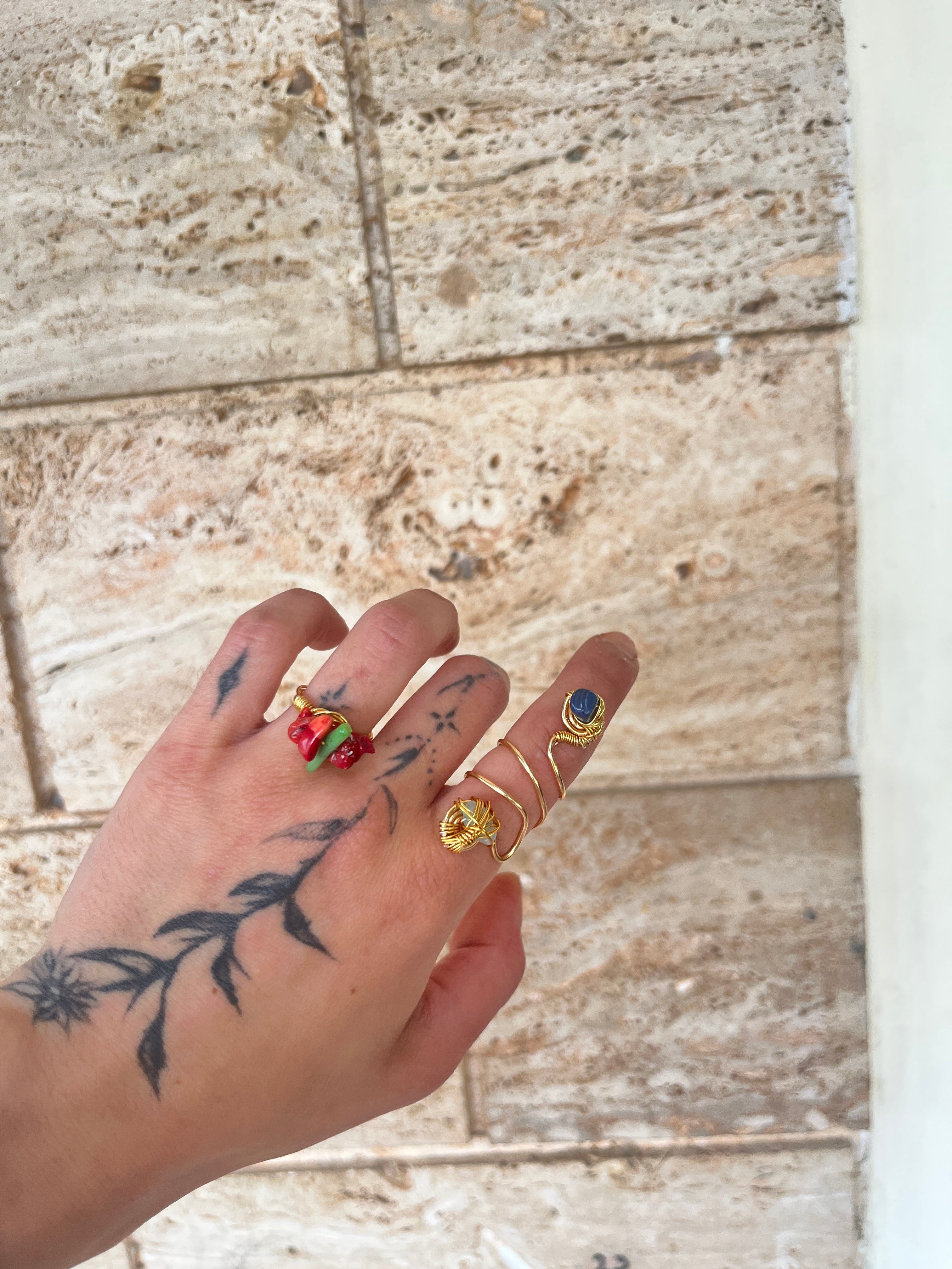 "Frida" Statement Ring | Passion & Art