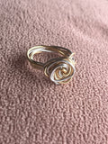 " Ethereal Twist" Wire Ring