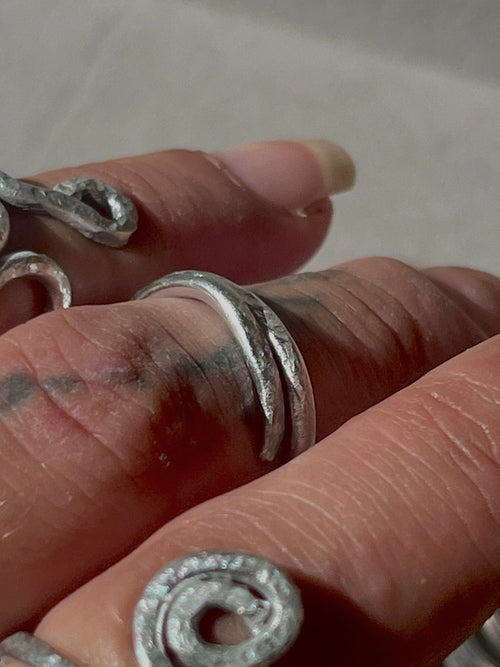 Aegean Wave Minimal Ring - Sirena Jewelry