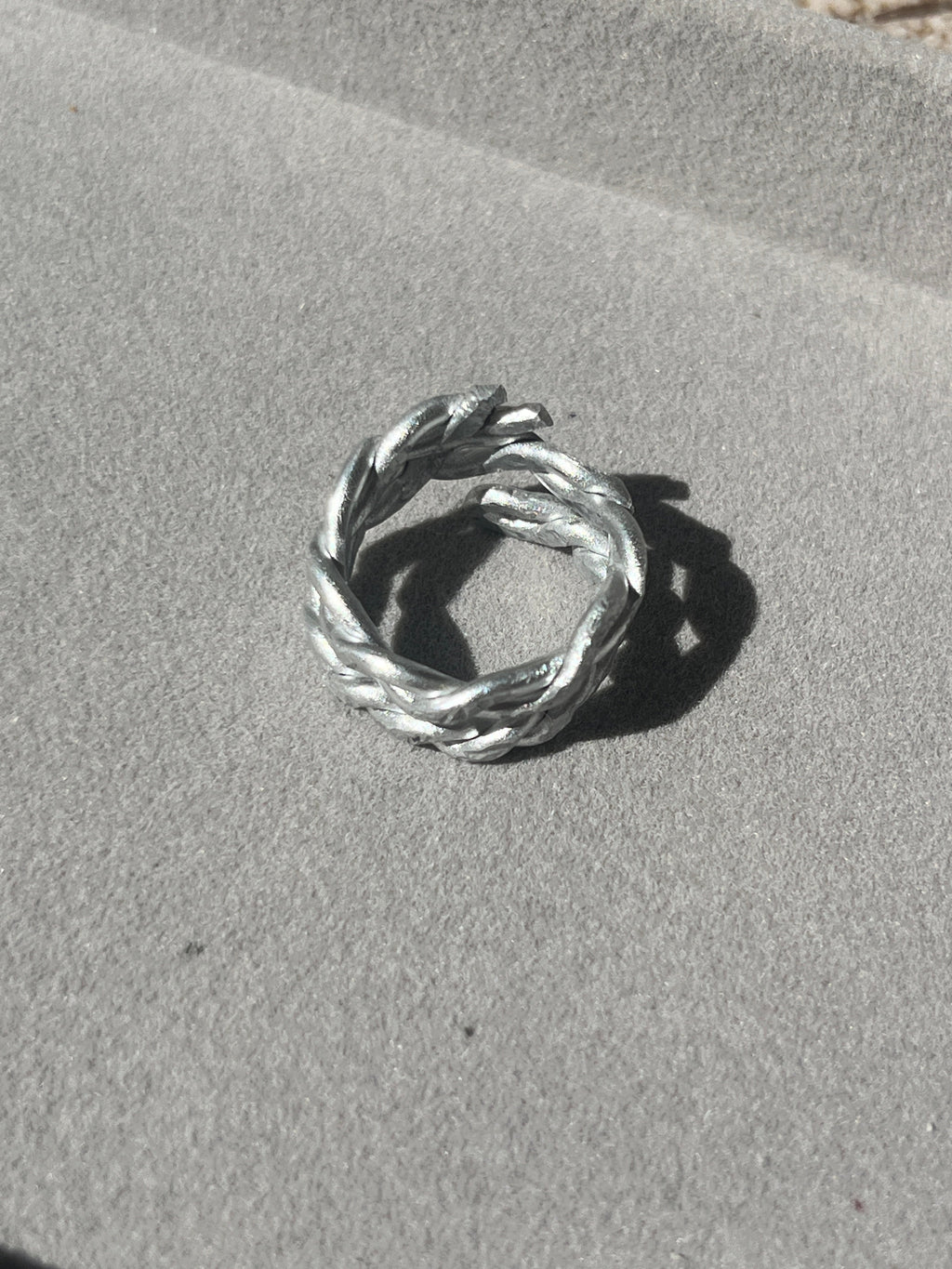 Artisan Braided Wide Band - Sirena Jewelry