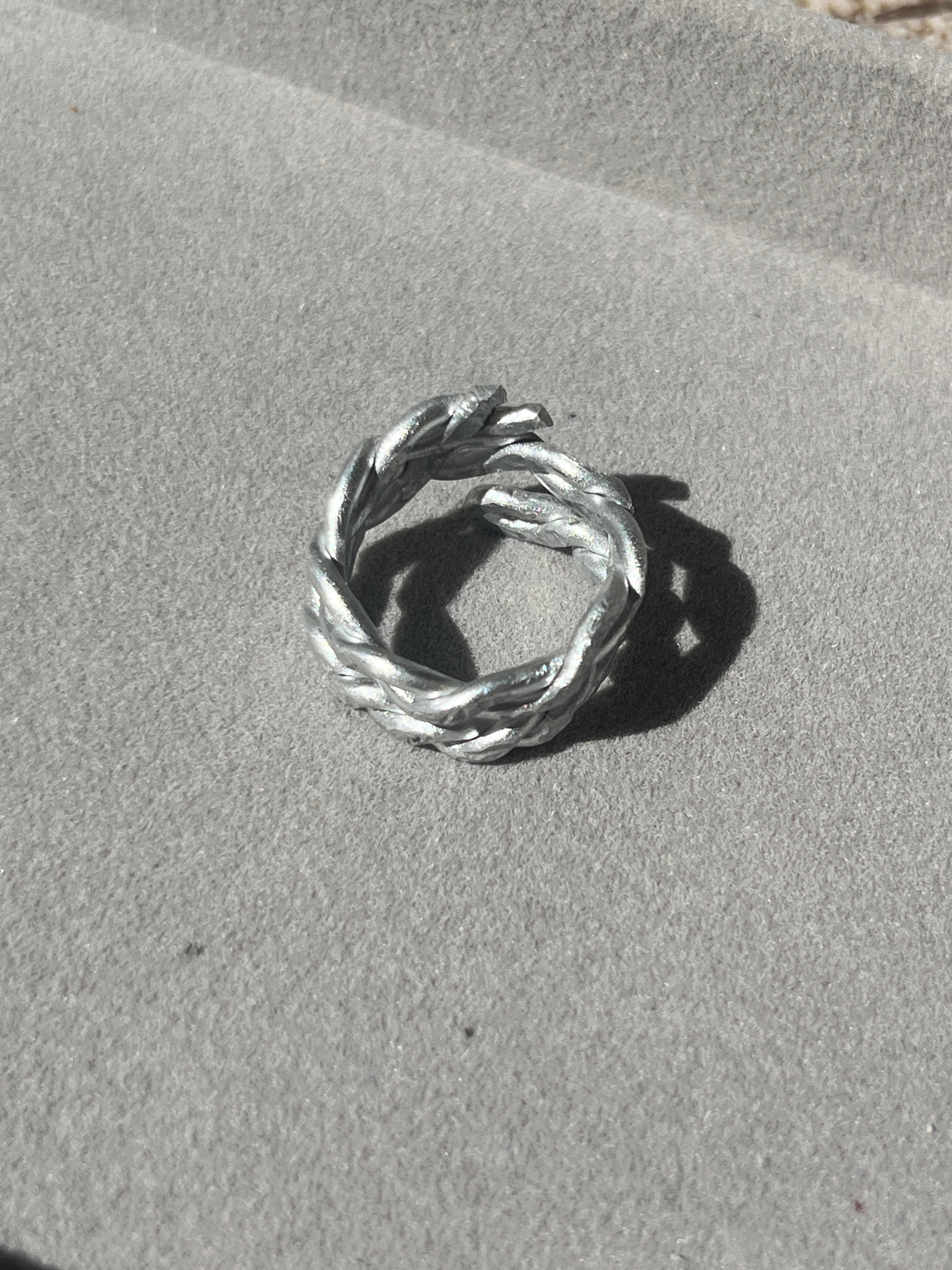 Artisan Braided Wide Band - Sirena Jewelry