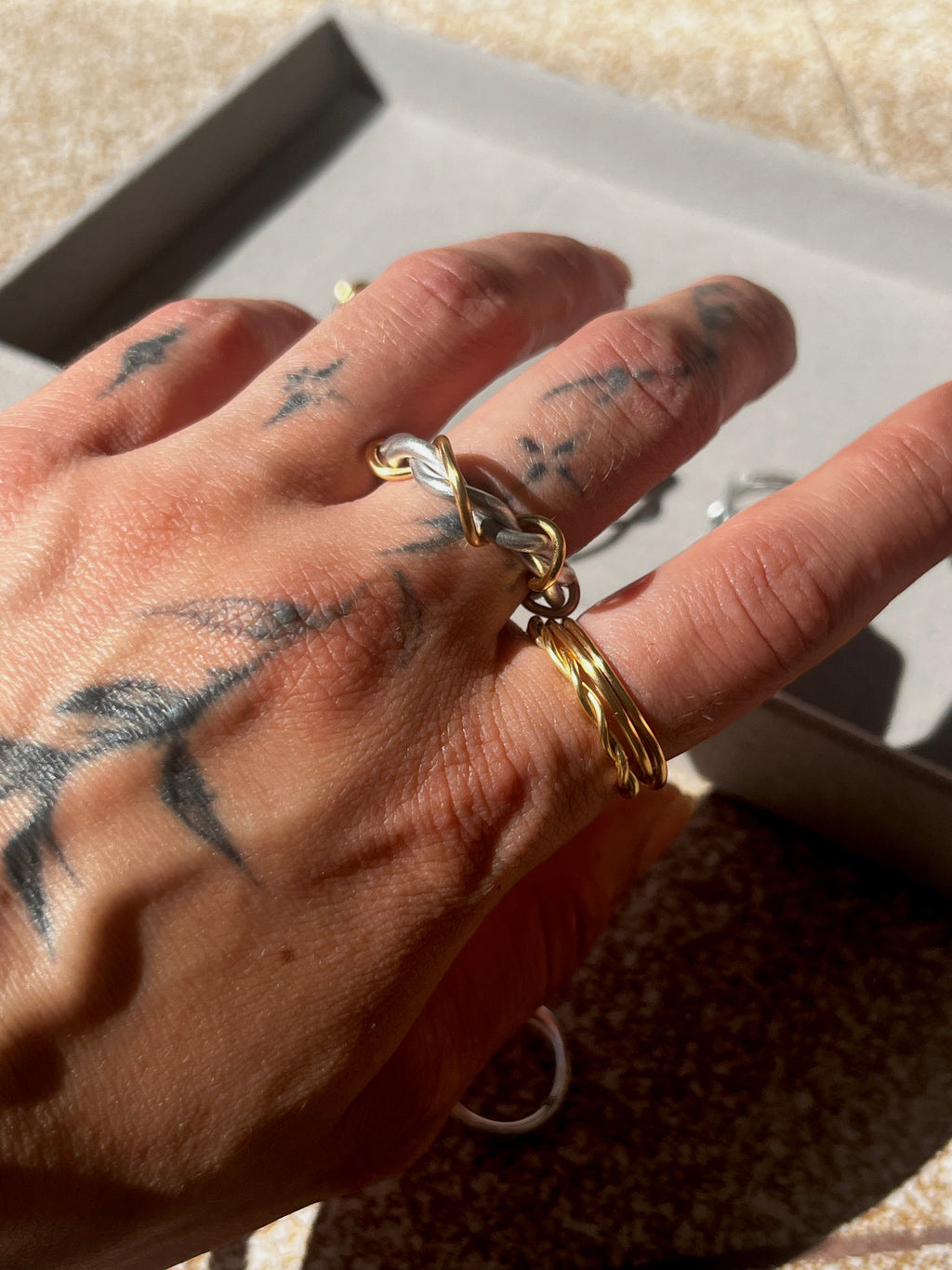 Ethereal Spiral Statement Ring - Sirena Jewelry