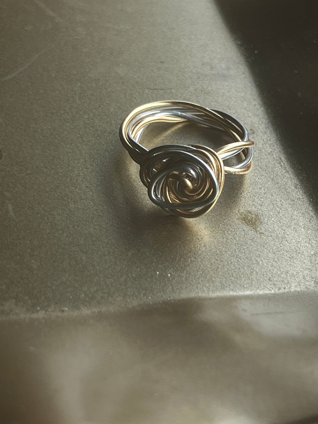 " Ethereal Twist" Wire Ring - Sirena Jewelry