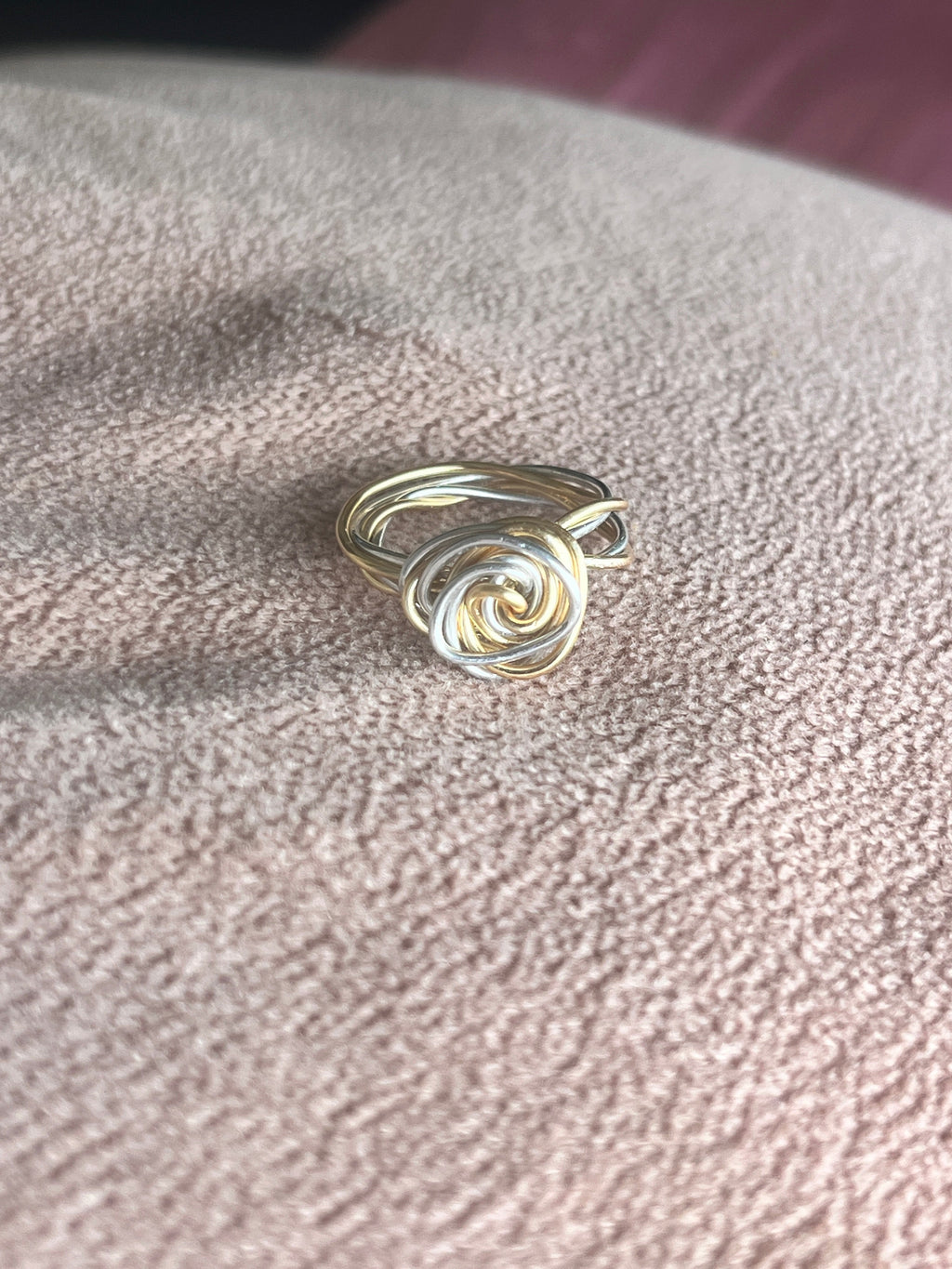 " Ethereal Twist" Wire Ring - Sirena Jewelry