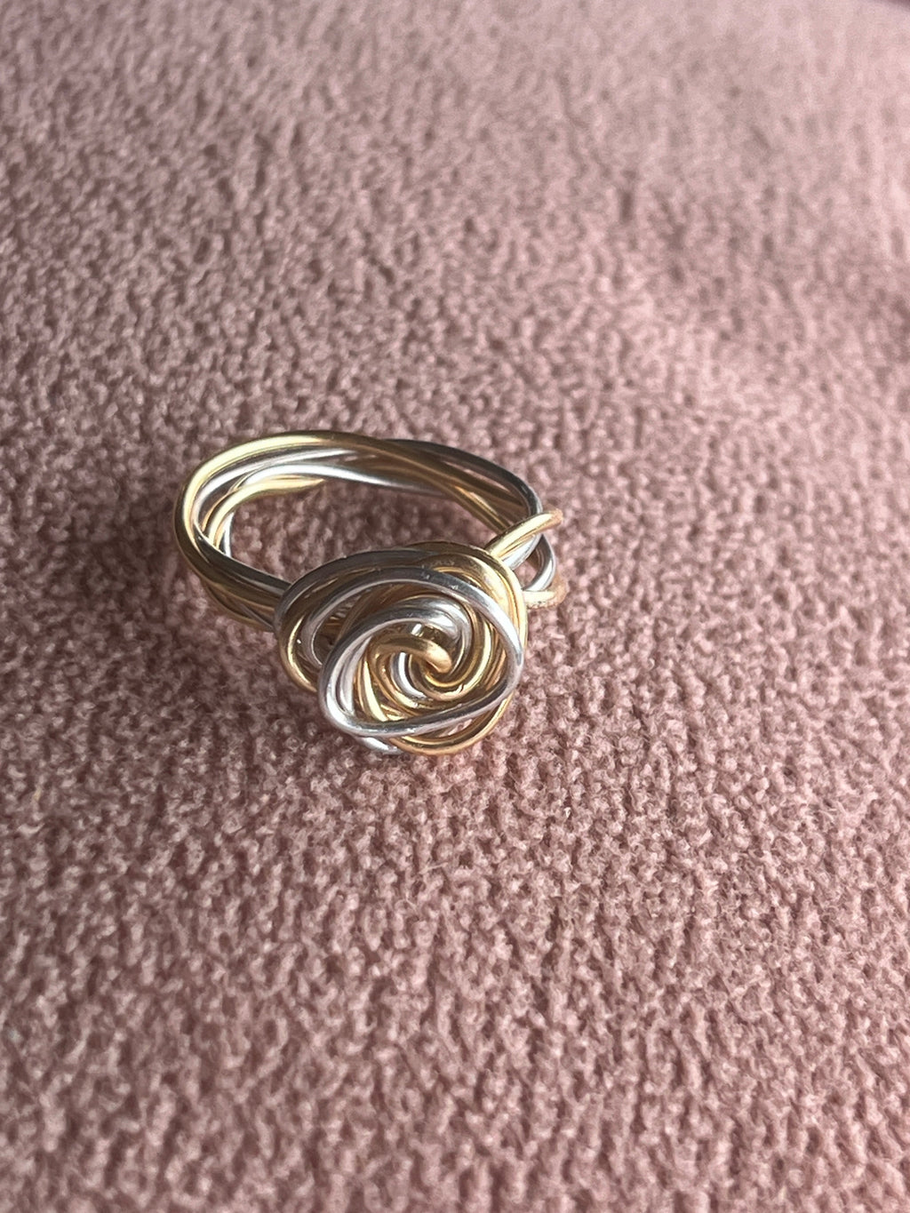 " Ethereal Twist" Wire Ring - Sirena Jewelry