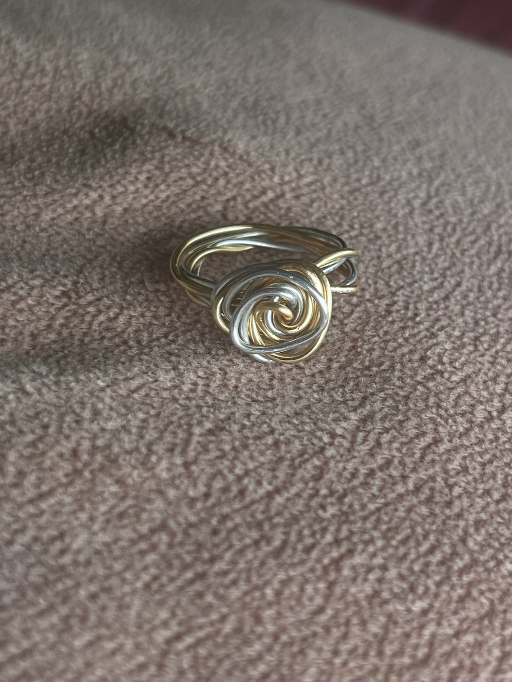 " Ethereal Twist" Wire Ring - Sirena Jewelry
