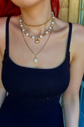 "Golden Summer" Layering Necklace Set (3 τμχ) - Sirena Jewelry