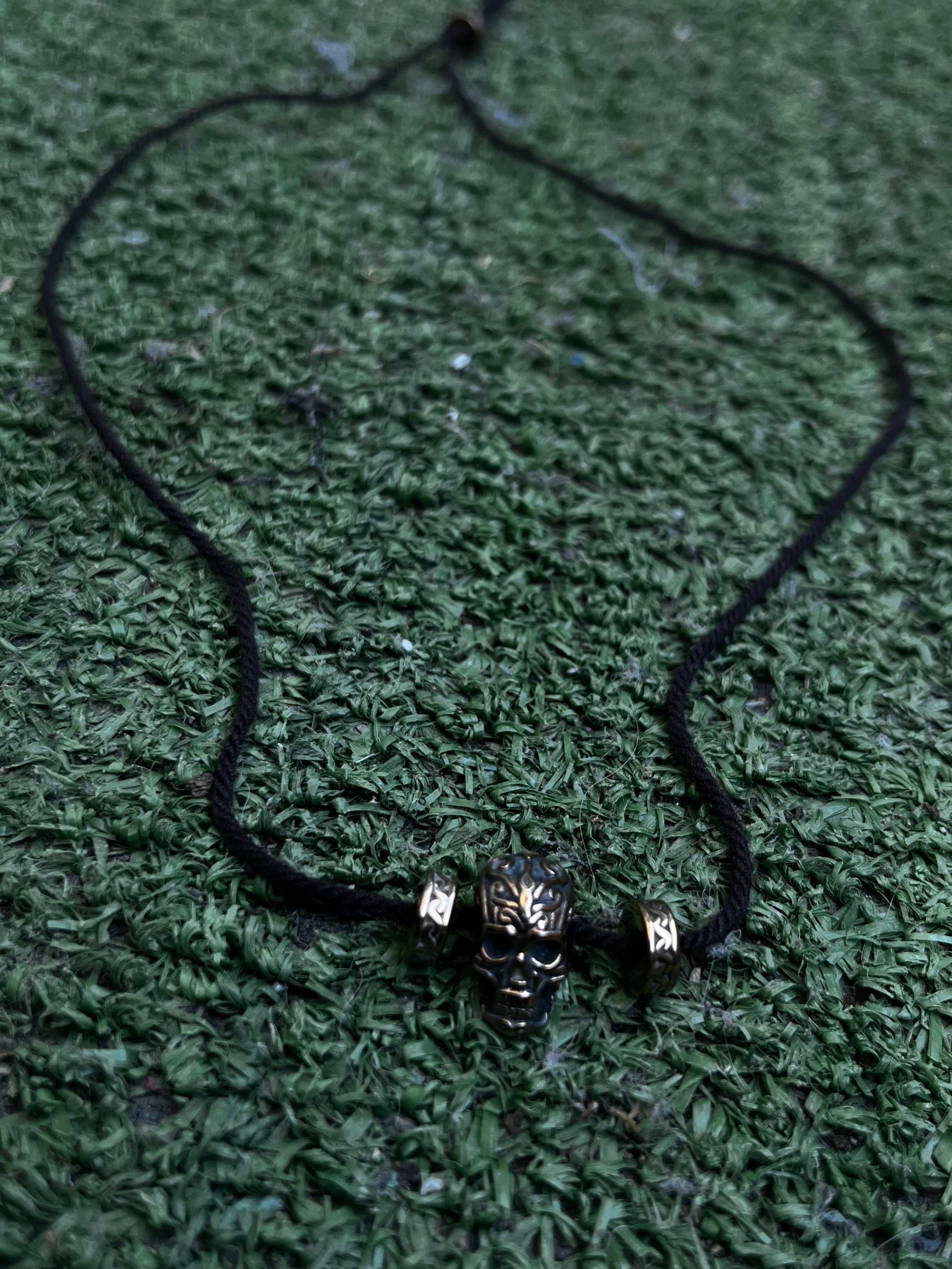 Handcrafted Skull Guardian Pendant | Dark Aesthetic Necklace - Sirena Jewelry