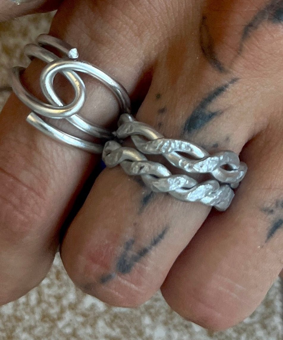 Infinity Loop Minimal Statement Ring - Sirena Jewelry