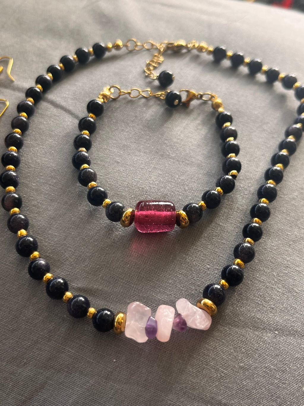 Midnight Bloom Set - Sirena Jewelry
