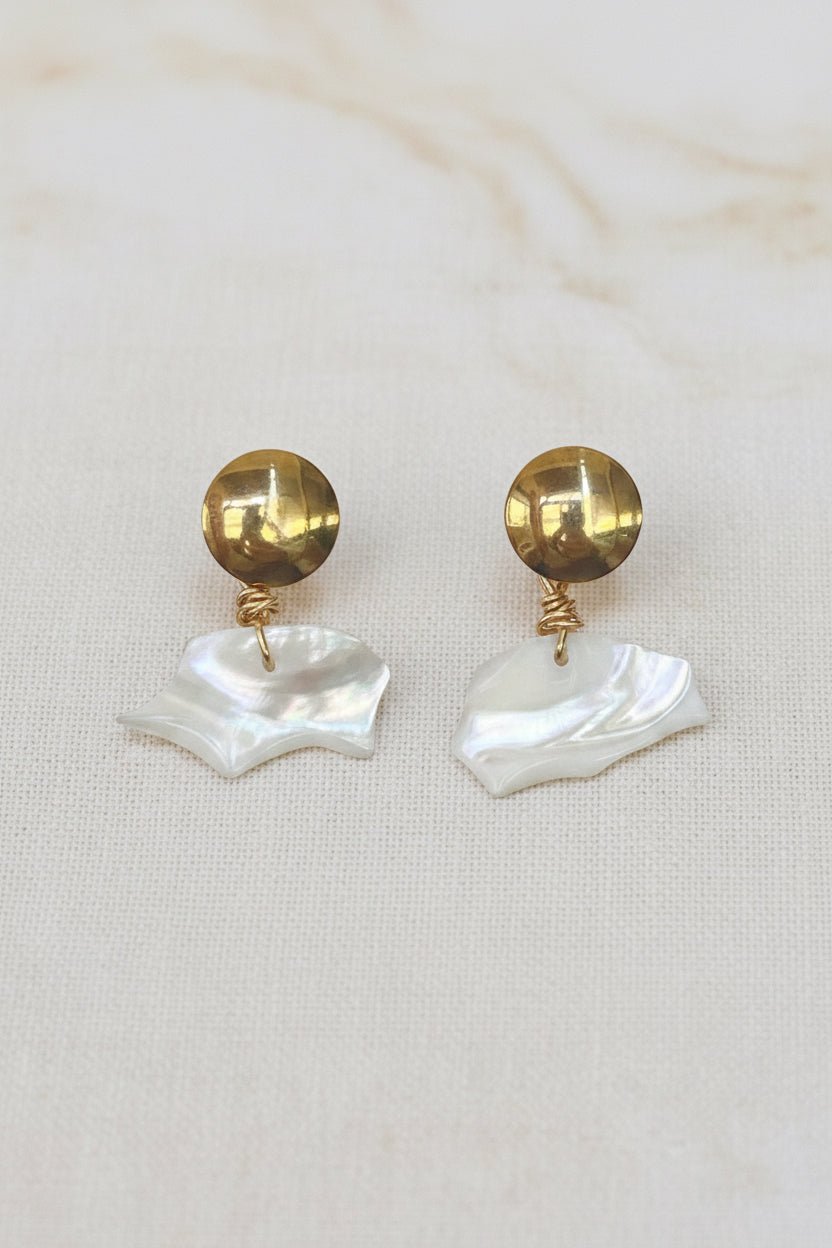 Sea Foam Full Collection Set – Χειροποίητα Κοσμήματα με Φυσικό Mother of Pearl & Πέρλες - Sirena Jewelry