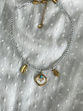 Silver Shell Cord - Sirena Jewelry