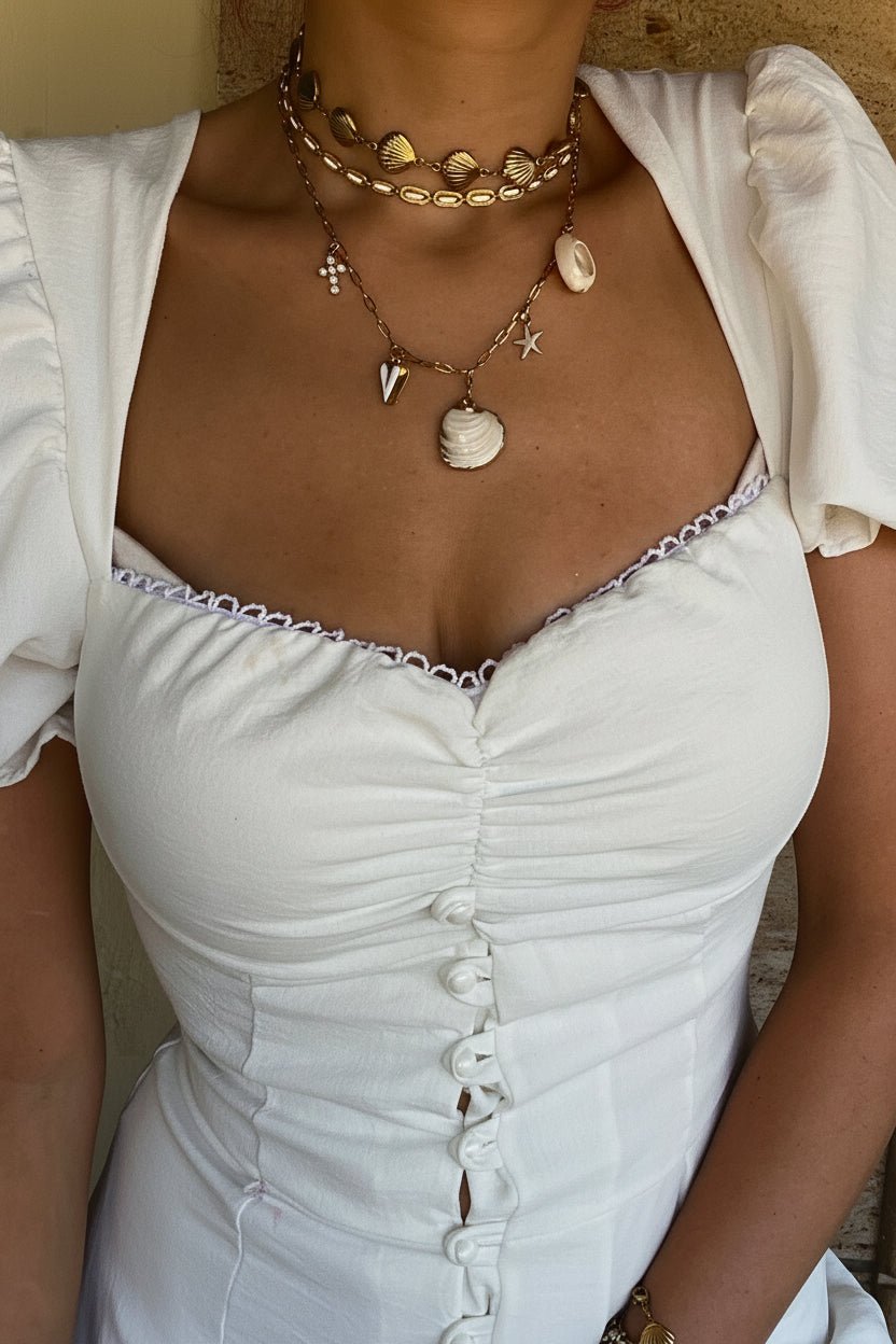 Siren Charm Necklace - Sirena Jewelry