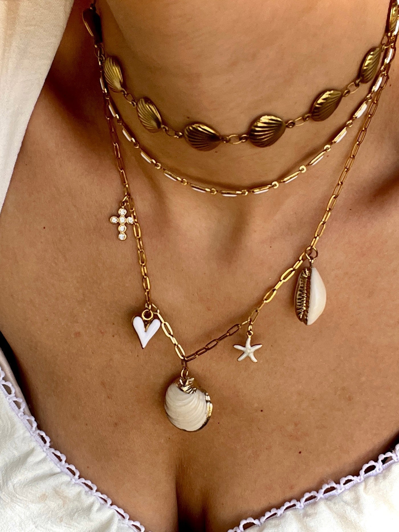 Siren Charm Necklace - Sirena Jewelry