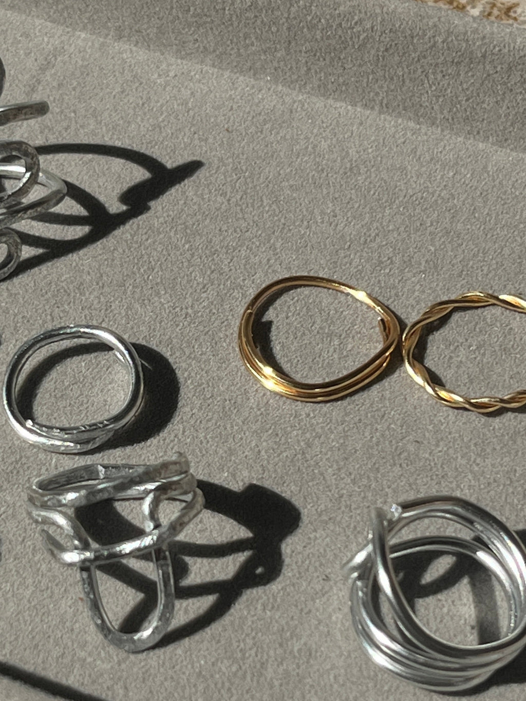 Sirena Minimal Stacking Rings (Set of 2) - Sirena Jewelry