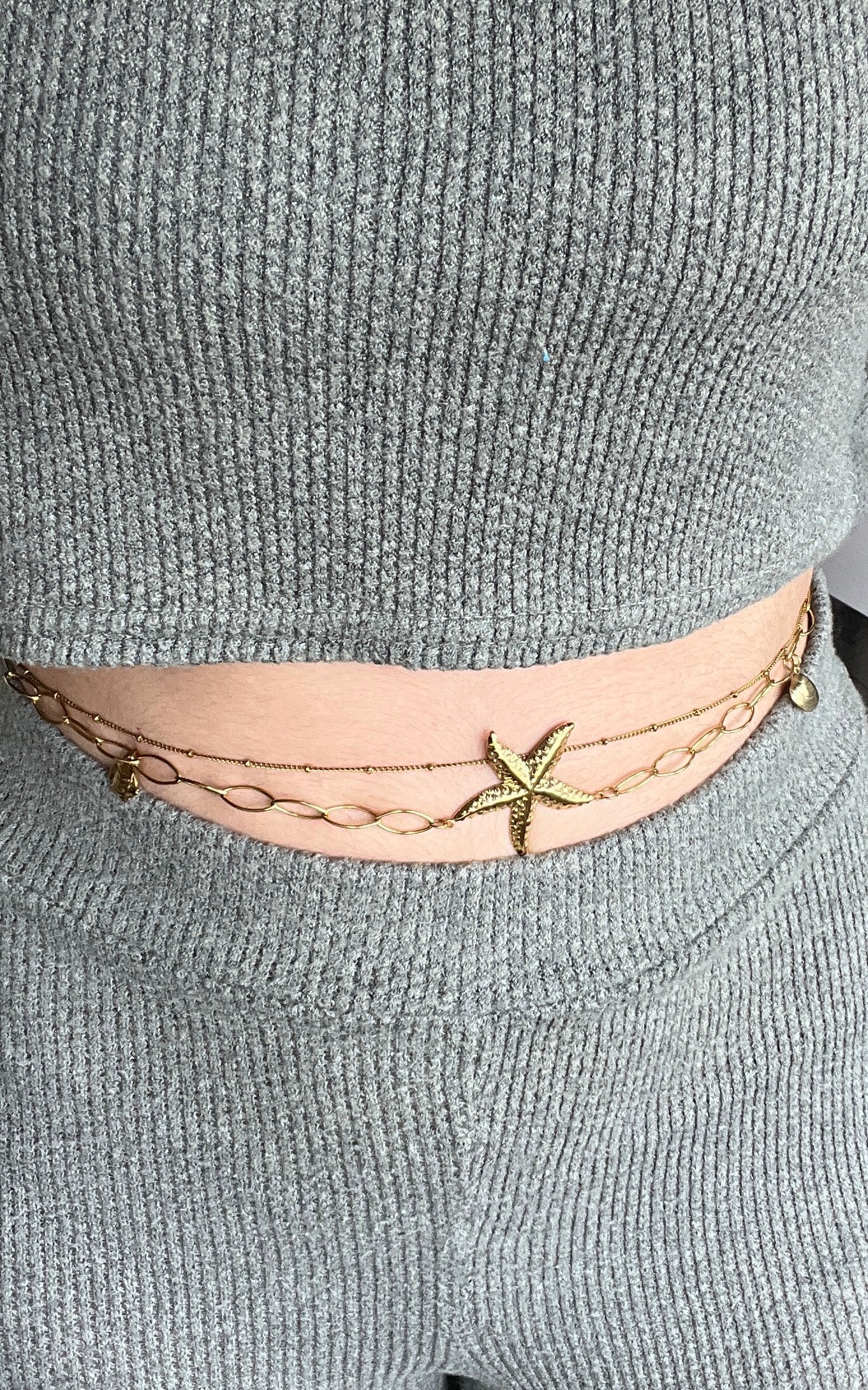 "Siren’s Star" Waist Chain - Sirena Jewelry