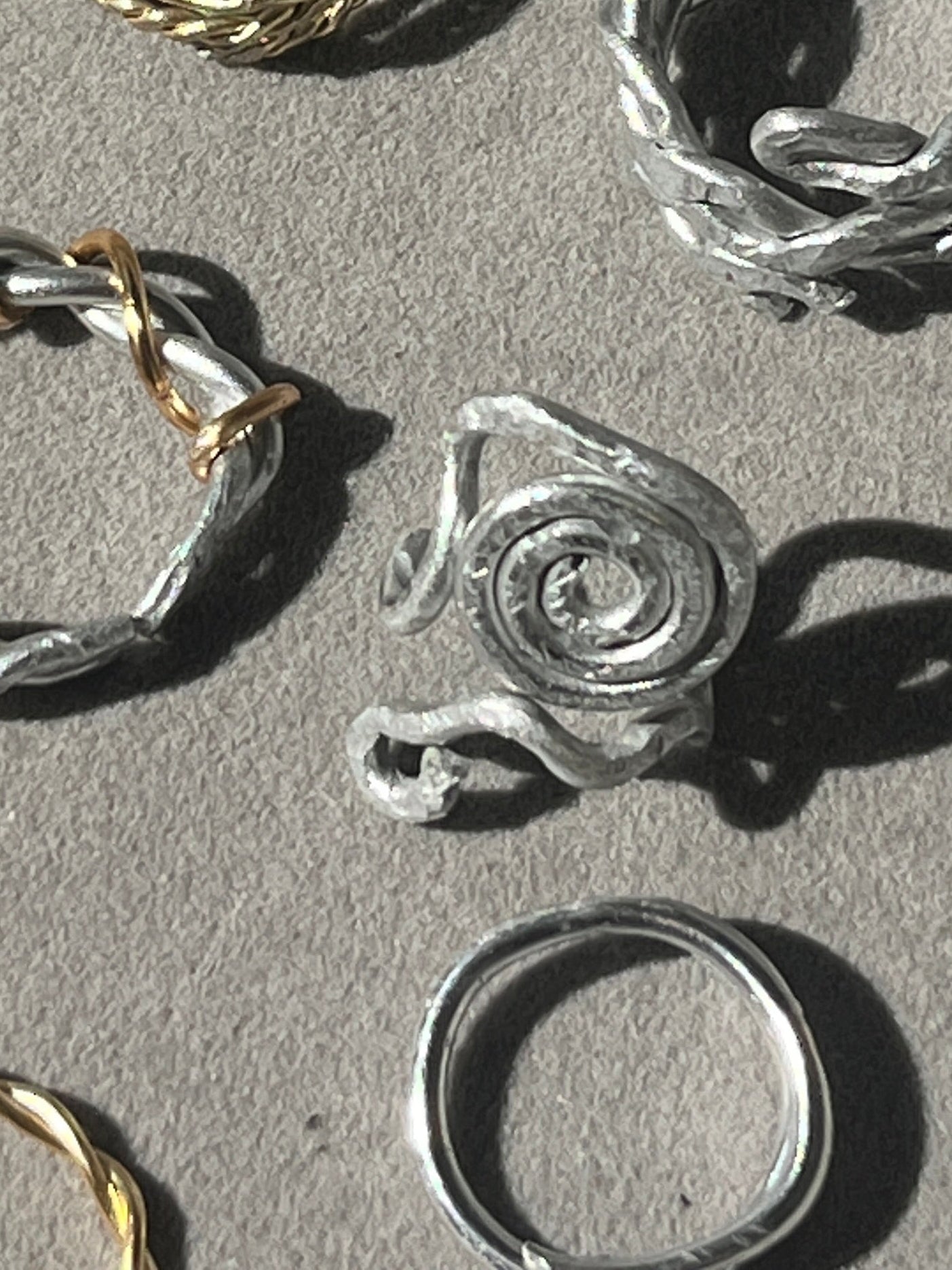 Spiral Vortex Statement Ring - Sirena Jewelry
