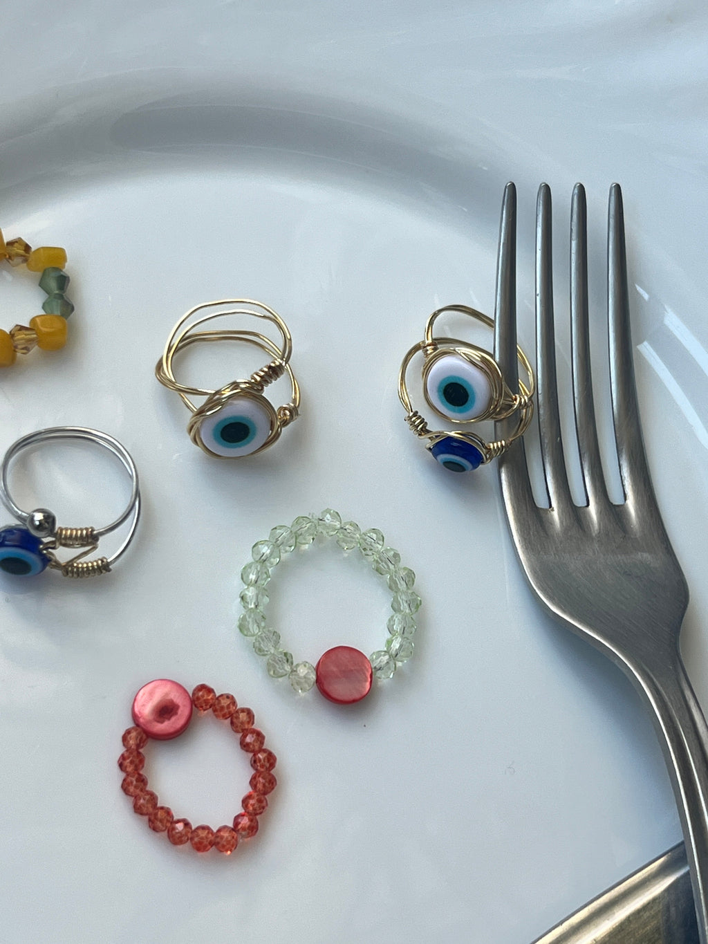 The Siren's Eye Wire - Wrapped Ring - Sirena Jewelry