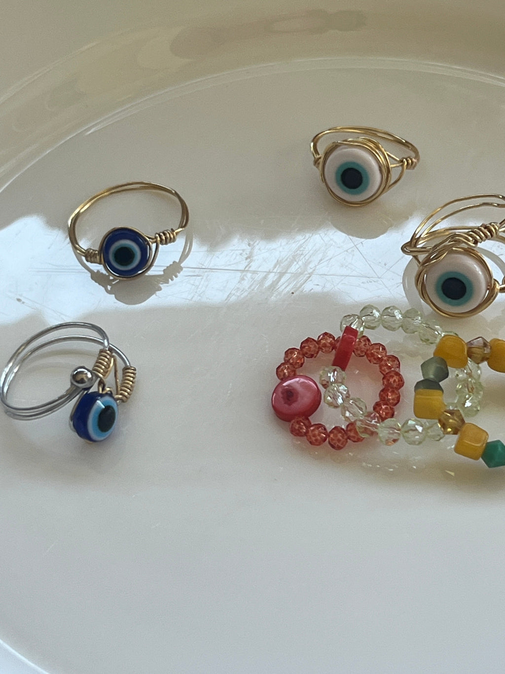 The Siren's Eye Wire - Wrapped Ring - Sirena Jewelry