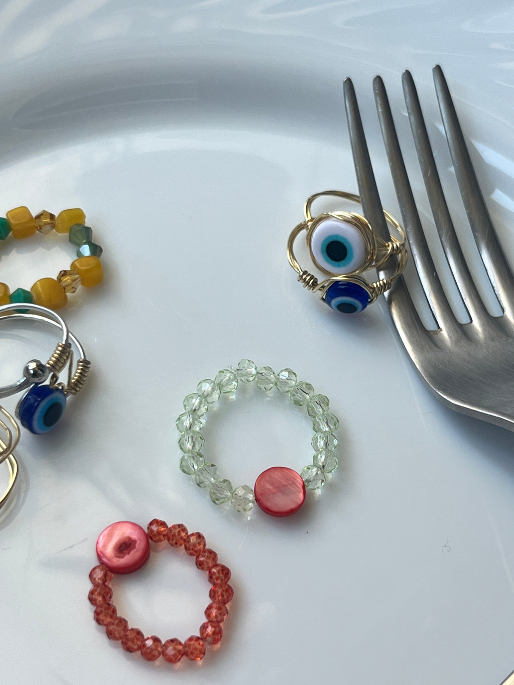 The Siren's Eye Wire - Wrapped Ring - Sirena Jewelry