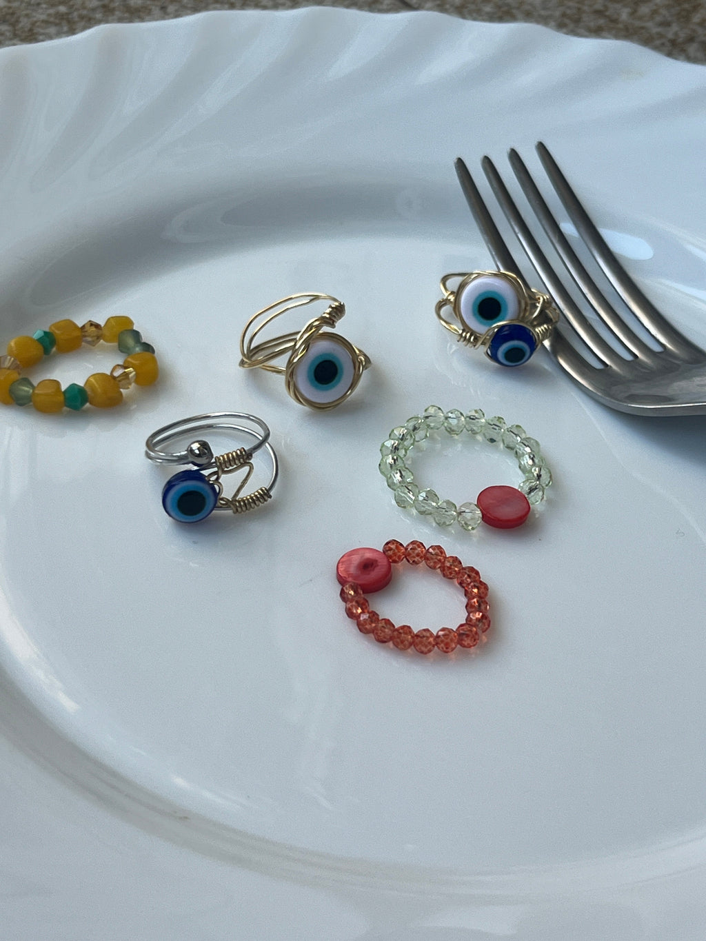 The Siren's Eye Wire - Wrapped Ring - Sirena Jewelry