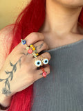 The Siren's Eye Wire - Wrapped Ring - Sirena Jewelry