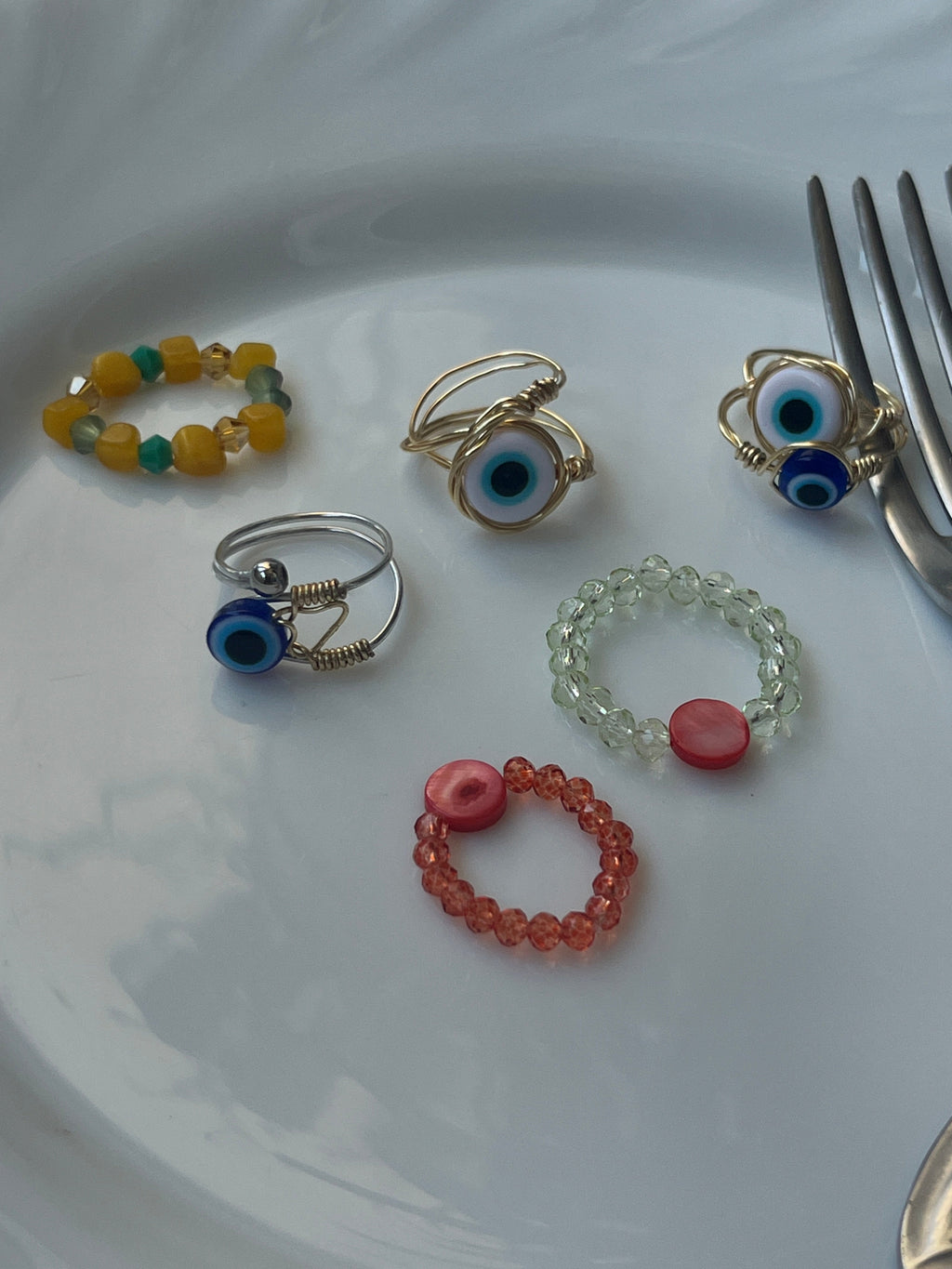 The Siren's Eye Wire - Wrapped Ring - Sirena Jewelry