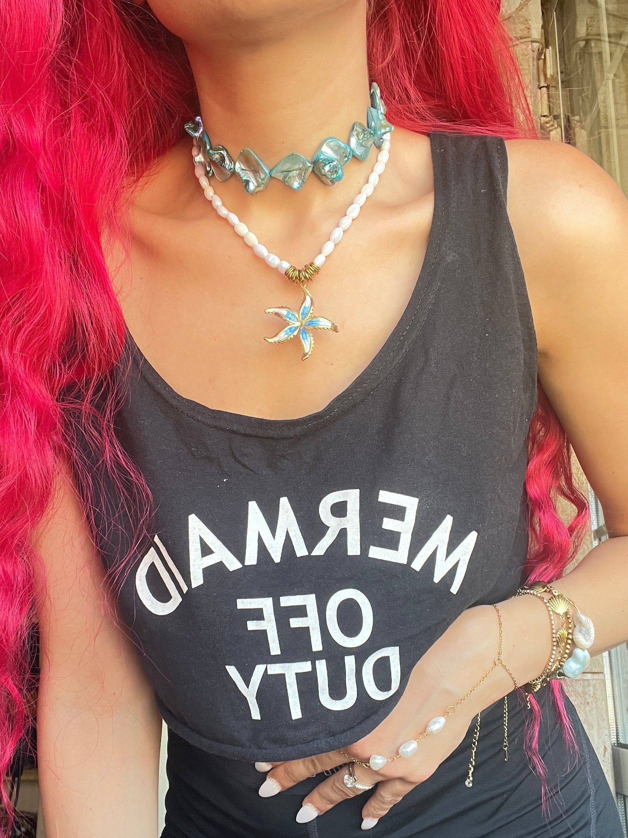 The "Sirens' Wave" Detachable Layering Duo - Sirena Jewelry