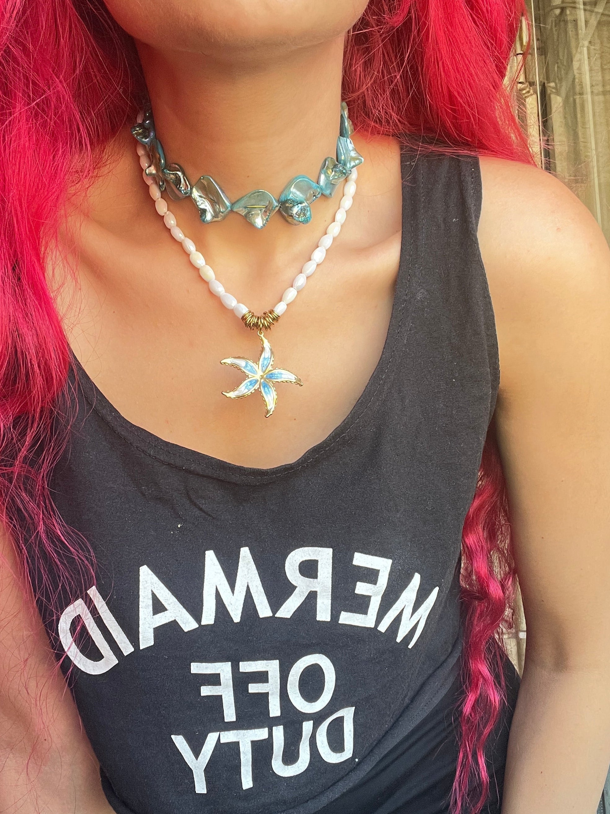 The "Sirens' Wave" Detachable Layering Duo - Sirena Jewelry