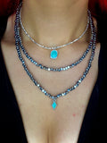 The Ultimate Hematite & Mint Layering Set - Sirena Jewelry